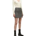 Юбка iro bryan IRO NIGHT, серый - фото 3