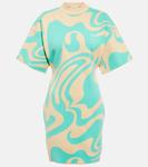 Мини-платье из жаккарда Ornati Sportmax, Dis Onda - фото