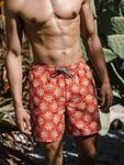 Плавки с принтом Chelsea Peers, Red/Multi - фото 3