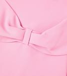 Платье из крепа с бантом Patachou, Candy Pink - фото 3