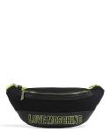 Поясная сумка Free Time, хлопок Love Moschino, черный - фото