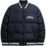COACH Пуховик мужской темно-синий, Marine Blue - фото