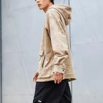 LiNing Унисекс худи цвета хаки - фото 4