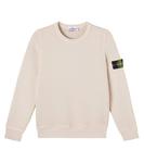 Хлопковый джерси свитшот Stone Island Junior, Sand - фото