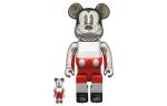 BE@RBRICK Футболка Future Mickey Red - фото
