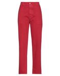 Джинсы Please, красный - фото