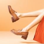 Лоферы женские Malemonkey, коричневый - фото 11