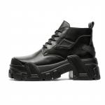 Chi Wolf Мужские черные ботинки Martin - фото