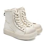 Холщовые кеды унисекс с высоким берцем Pavea, черный - фото 7