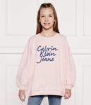 Свитер Loose fit Calvin Klein Jeans, коричневый - фото