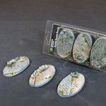 Аксессуары Gamers Grass Battle Ready Bases: Urban Warfare - Oval 75mm (3) - фото