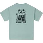 Футболка Cafe Converse, зелёная - фото