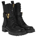 VERSACE 19cm Martin Boot 4.5cm Women's Black - фото 4