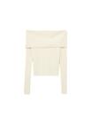Топ Koton Long sleeved top, Beige - фото