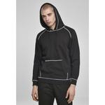 Толстовка Urban Classics Hooded Contrast Stitching, черный - фото