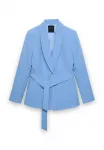 Однотонный блейзер Calliope, Celeste - фото 4