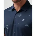 Поло Travis Mathew Beach Creature, синий - фото 3