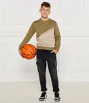 Толстовка Regular fit Guess, зеленый - фото 2