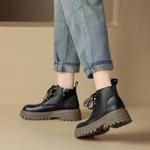 Ботинки Martin Boot женские Zhr, бежевый - фото 13