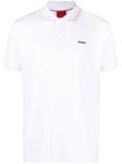 HUGO рубашка поло с логотипом, белый - фото