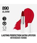 Помада Manhattan Satin Lipstick, Nr. 890 - Alarm, 4g - фото 4