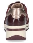 Caprice Кожаные кроссовки в Бордо - фото 4