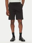 Шорты из ткани обычного кроя Modern Twill Reg. Straight Short K10K114068 Calvin Klein, черный - фото