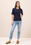 Футболка Cecil Basic T-shirt, Blau/Dark Blue - фото 2