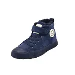 Прочные теплые высокие детские кеды WARRIOR, синий - фото 2