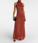 Платье макси Lumière Oséree, коричневый - фото 2