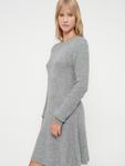 Вязаное платье PIECES PCRYDIA, Mottled Grey - фото 5