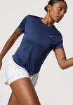 Футболка Nike Performance TEMPO TOP, Midnight Navy/Reflective Silver-Coloured/Dark Blue - фото 4