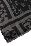 Шарф LIU JO Scarf, Nero/Black - фото 4