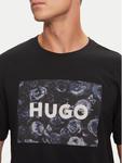 Футболка стандартного кроя Hugo, черный - фото 4