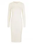 Платье миди Jenari с длинными рукавами Samsoe Samsoe, нейтральный - фото