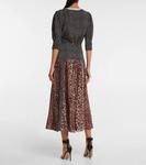 Платье миди с принтом Meg Rixo - фото 3