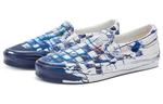Кеды Vans Connor Tingley x OG Classic Slip-On LX 'Checkerboard - White Blue', синий - фото 3