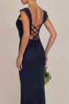 Платье WAL G. AMI MAXI DRESS, Navy Blue/Dark Blue - фото 5