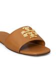 Tory Burch элеанор слайды, коричневый - фото 3