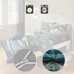 Постельное белье , синее, 1x 135x220 см + 1x 40x80 см Erwin Müller - фото 7