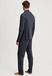 Пижамный комплект Calida SET DURCHGEKNÖPFT, Anthrazit/Anthracite - фото 2