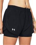 Шорты Under Armour Fly By 2-in-1, цвет Black/Black/Reflective - фото 3