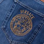 Джинсы мужские синие VERSACE - фото 9