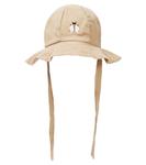 Шляпа от солнца steijn из хлопка Donsje, бежевый - фото