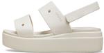 Сандалии Crocs Brooklyn 4U, Wool white - фото