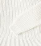 Хлопковый свитер в рубчик Il Gufo, Milk - фото 2