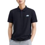 Мужская поло Skechers, черный - фото 6