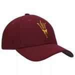 Мужская кепка adidas Maroon Arizona State Sun Devils 2021 Sideline Coaches AEROREADY Flex Hat - фото 3