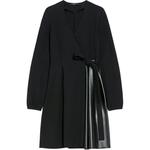 WEEKEND MaxMara Платье с длинными рукавами SS24 черное - фото 3