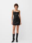Мини платье Bershka, Black - фото 6